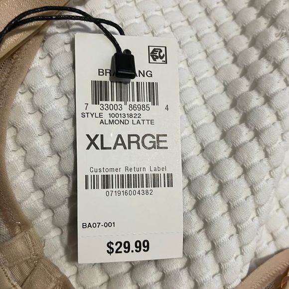 NWT- INC International Concepts - XL & XXL. Lace Unlined Underwire Bra - Picture 5 of 6